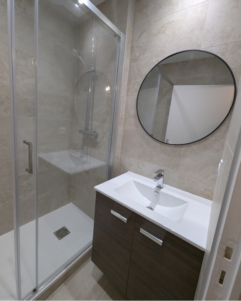 rénovation de salle d'eau à la baule