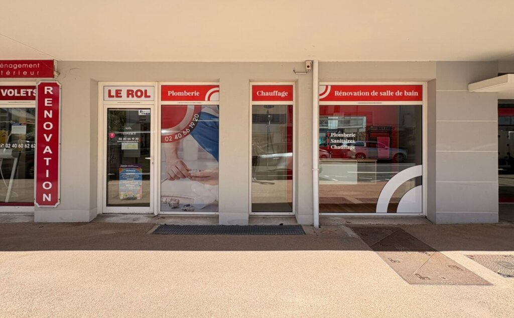 devanture Le Rol agence La Baule